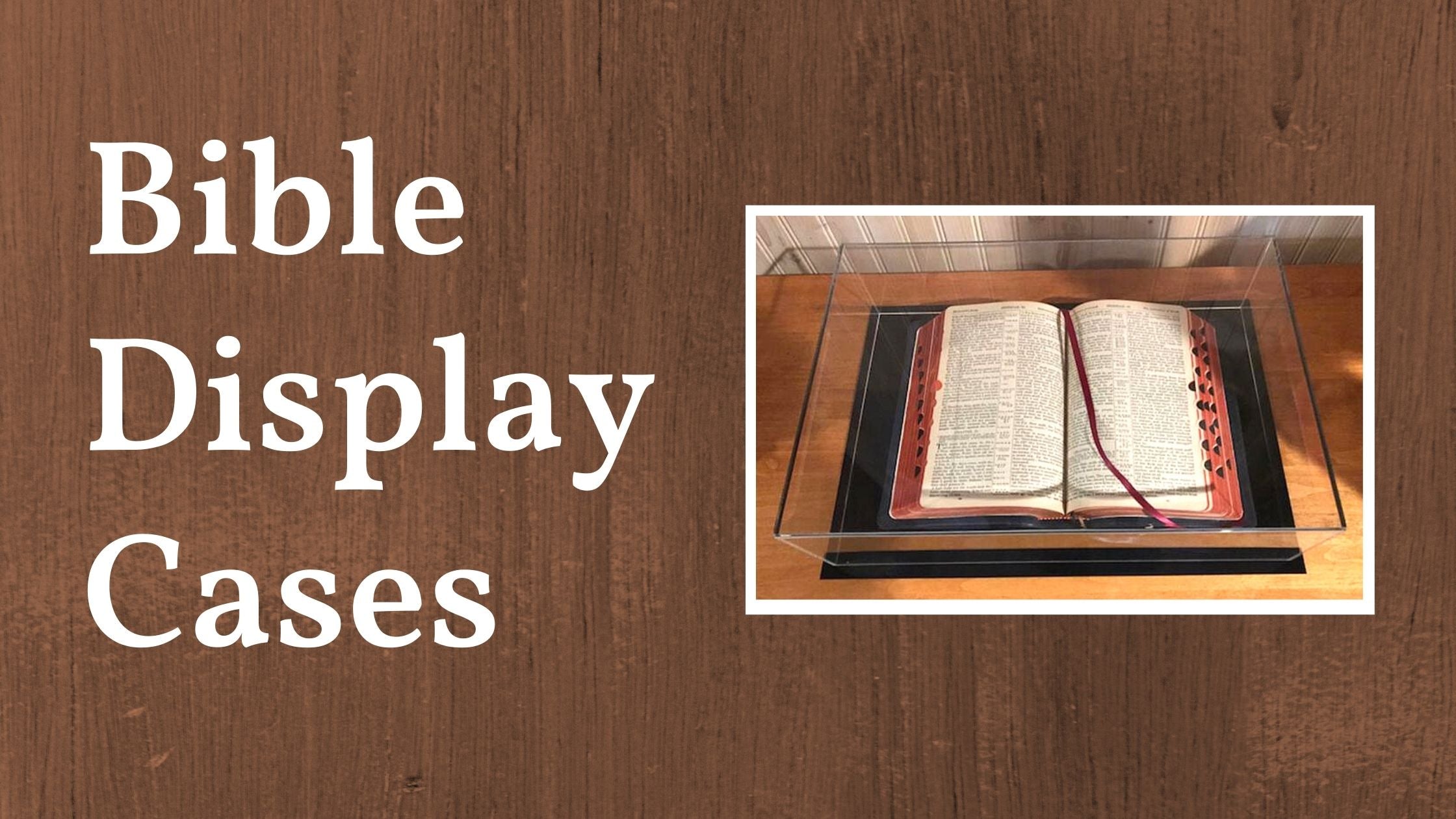 Bible Display Cases Book, Bible, Cases