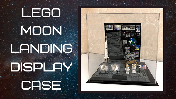 The LEGO Moon Landing Display Case
