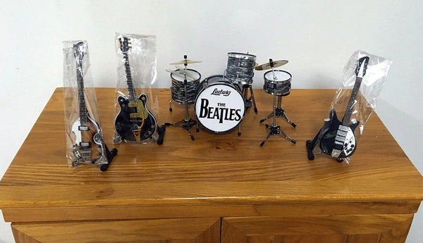 Beatles Band Memorabilia Display Case