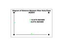 Acrylic Cowboy Hat Display Case - Mirror Wall Mounts 16" x 13" x 12" (A024-B/V61B)