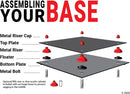 Assembling your better display cases base