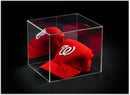 Baseball Cap<br>Display Case with<br>Mirror and Risers (A006)<br><sub>For MLB, NCAA, and more</sub>, Display Case, Better Display Cases, Better Display Cases - Better Display Cases