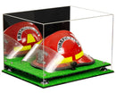 fire helmet stand for sale at better display cases