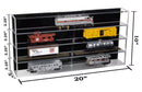 model train display case with shelves for sale on better display cases
