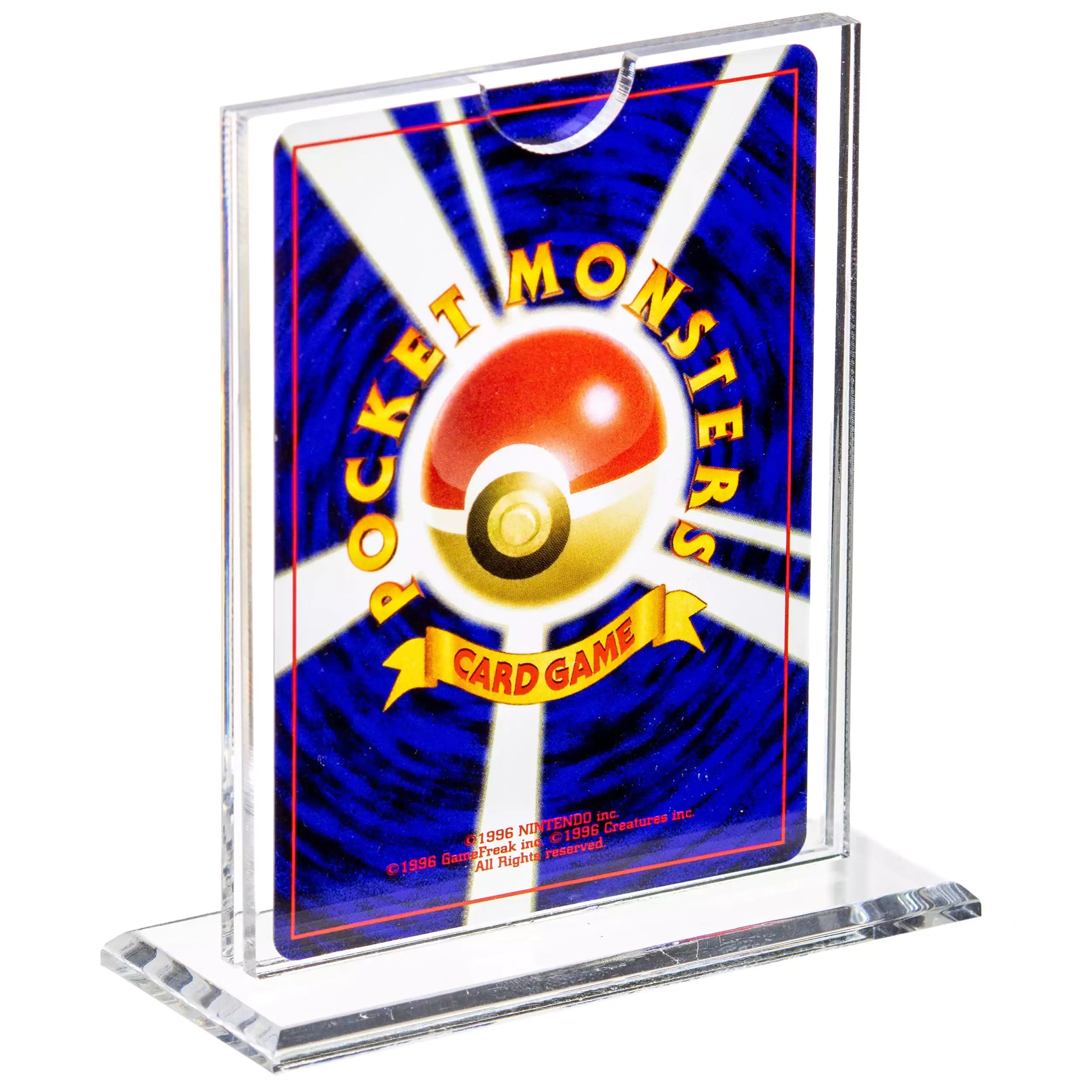 Clear Acrylic Trading Card Holder Display Stand (A032/SP228) Clear Acrylic Trading Card Holder Display Stand (A032/SP228)