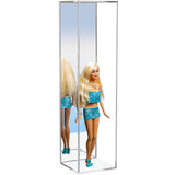 Mirror Back Table Top Barbie Display Case