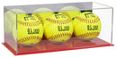 Acrylic Baseball, Lacrosse or Tennis Ball Display Case