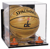Acrylic Mini - Miniature (not Full Size) Basketball Display Case Mirror Wall Mounts (A015/B03)