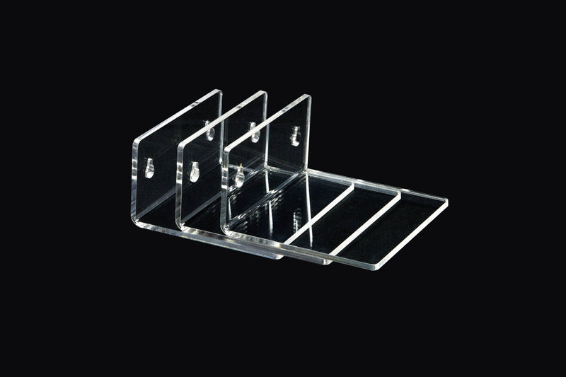 Clear Wall Mounted Floating Shelf