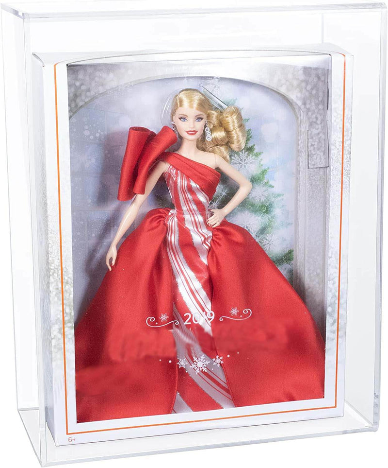 versatile doll clear table top display case