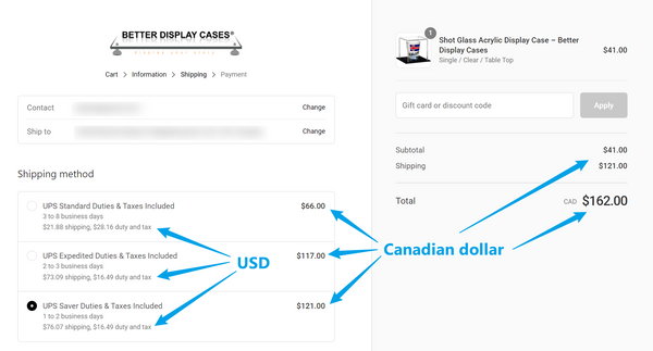 Canada - Mexico Shipping Expansion