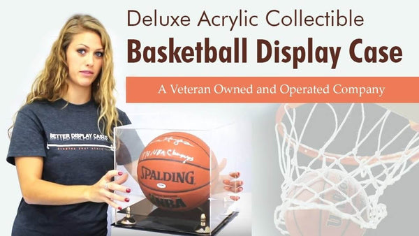 All-Star Quality Display Cases for Your Basketball Memories