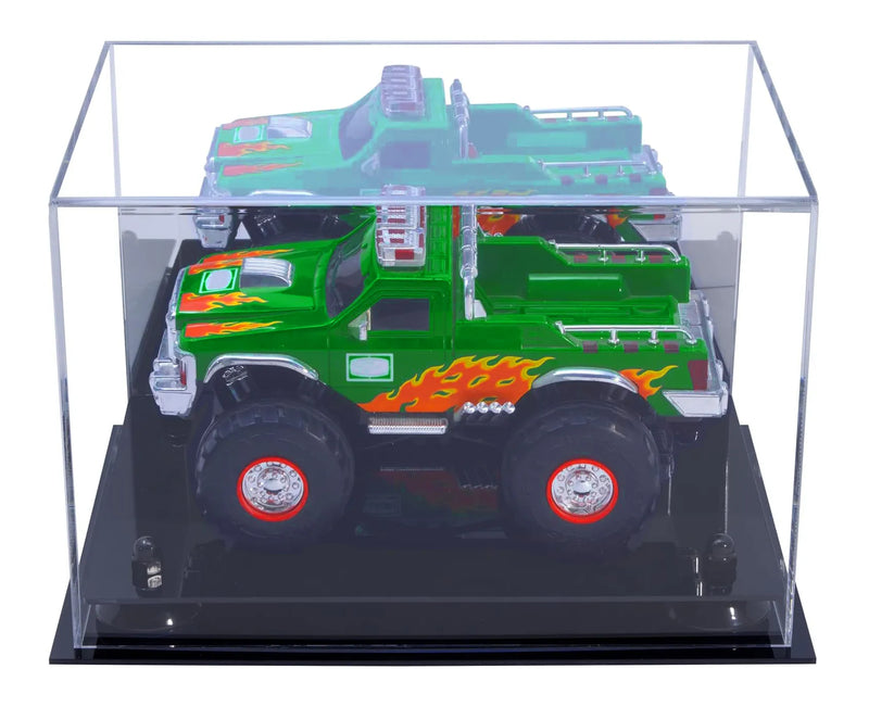 Acrylic Versatile Display Case 12 X 8.25 X 8 - Mirror no Wall Mounts (A004/V41)