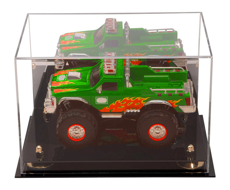 Acrylic Versatile Display Case 12 X 8.25 X 8 - Mirror no Wall Mounts (A004/V41)