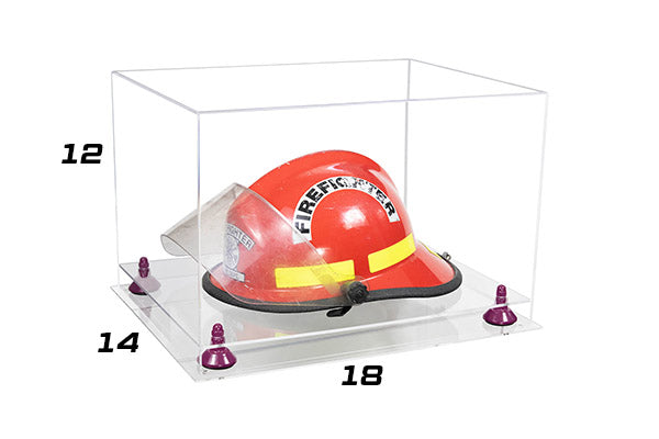 Versatile Large Display Case 18 X 14 X 12 Mirror No Wall Mounts (A014/V60)