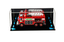 Acrylic Versatile Trucks, Trains and Rockets Display Case  17 X 6 X 7 Mirror Wall Mounts (A019/V46)