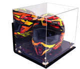 Motorcycle Nascar or Motocross Racing Helmet Display Case - Mirror Wall Mount (A024/V61)