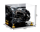14.5x11x12 Acrylic Catchers Helmet Display Box with Mirror