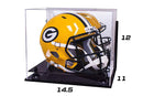 Dustproof clear acrylic display case for collectible display