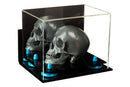 Dustproof clear acrylic display case for figures, models, and collectibles