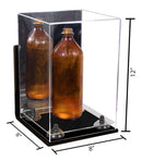 Acrylic Versatile Display Case  8 X 8 X 12  Mirror Wall Mount (A060/V42)
