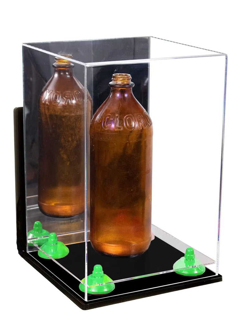 Acrylic Versatile Display Case  8 X 8 X 12  Mirror Wall Mount (A060/V42)