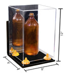 Acrylic Versatile Display Case  8 X 8 X 12  Mirror Wall Mount (A060/V42)