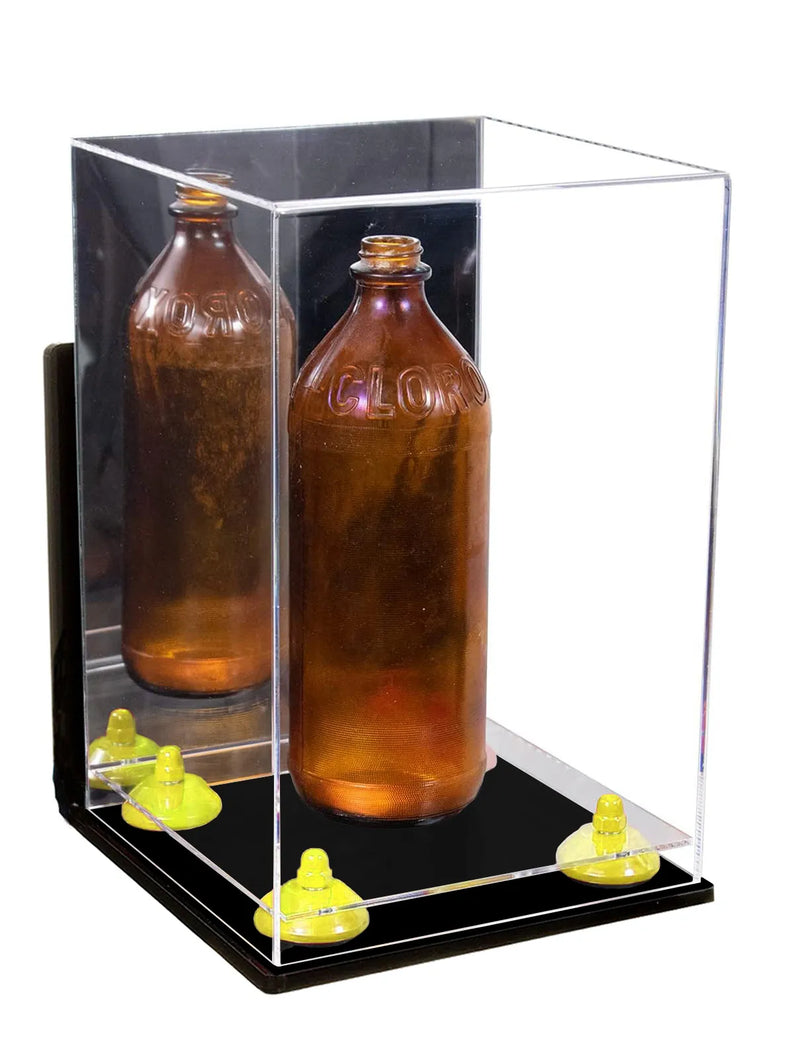 Acrylic Versatile Display Case  8 X 8 X 12  Mirror Wall Mount (A060/V42)