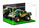 Versatile Acrylic Display Cases with Turf Base - All In One Product