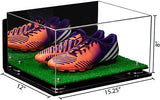 Large Display Case for Basketball Shoes, Sneakers, Lacrosse, Soccer & Football Cleats Mirror Wall Mounts