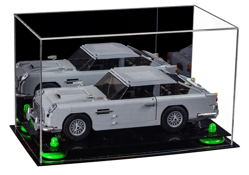 Acrylic Versatile Display Case 14 X 8 X 8.5 Mirror No Wall Mounts (A011/V16)