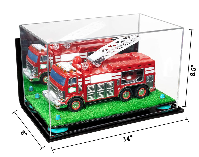 Acrylic Versatile Display Case 14 X 8 X 8.5 Mirror Wall Mounts (A011/V16)
