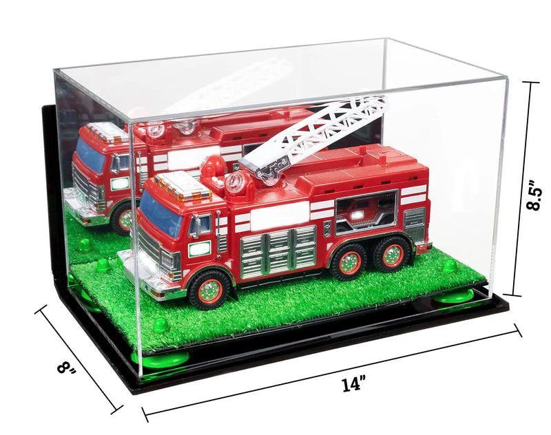 Acrylic Versatile Display Case 14 X 8 X 8.5 Mirror Wall Mounts (A011/V16)