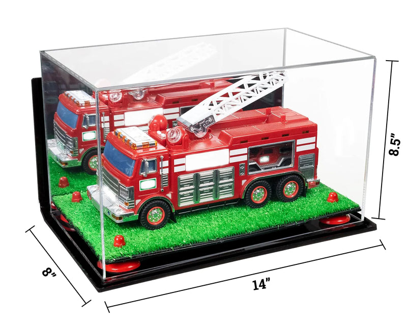 Acrylic Versatile Display Case 14 X 8 X 8.5 Mirror Wall Mounts (A011/V16)