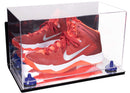 clear acrylic showcase for memorabilia on Better Display Cases