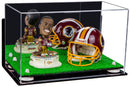 clear acrylic showcase for memorabilia on Better Display Cases