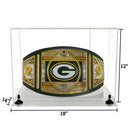 Clear Acrylic Wrestling Belt Display Case - Clear (A014/V60)