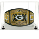 Clear Acrylic Wrestling Belt Display Case - Clear (A014/V60)