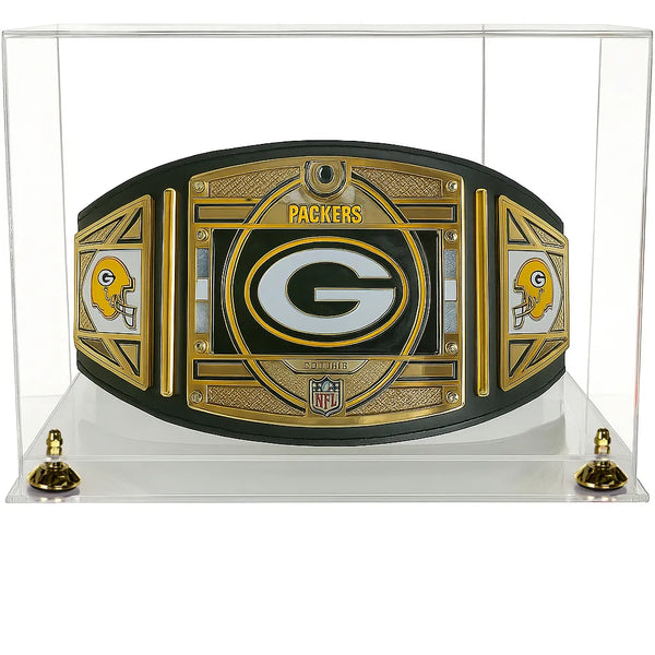 Clear Acrylic Wrestling Belt Display Case - Clear (A014/V60)