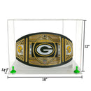 Clear Acrylic Wrestling Belt Display Case - Clear (A014/V60)