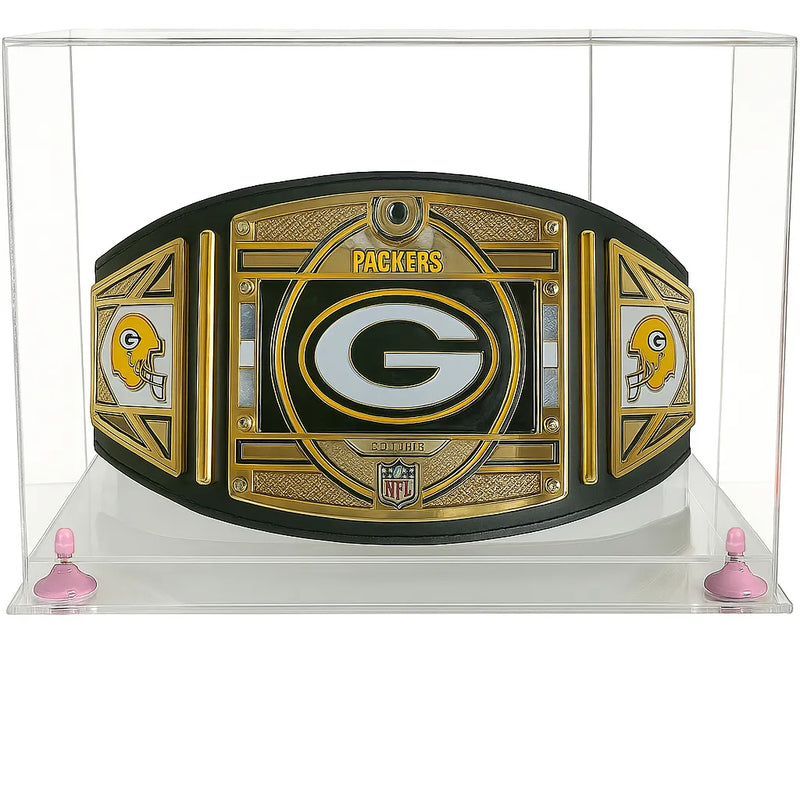 Clear Acrylic Wrestling Belt Display Case - Clear (A014/V60)