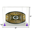 Clear Acrylic Wrestling Belt Display Case - Clear (A014/V60)