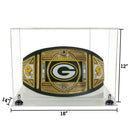 Clear Acrylic Wrestling Belt Display Case - Clear (A014/V60)