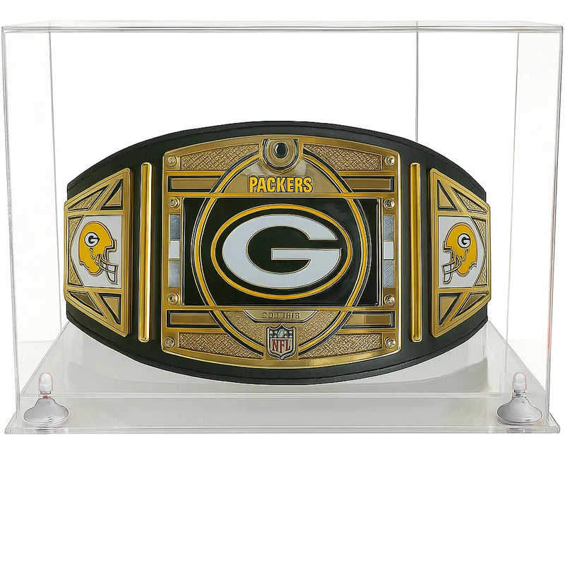 Clear Acrylic Wrestling Belt Display Case - Clear (A014/V60)