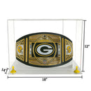 Clear Acrylic Wrestling Belt Display Case - Clear (A014/V60)