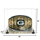 Clear Acrylic Wrestling Belt Display Case - Clear (A014/V60)