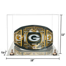 Clear Acrylic Wrestling Belt Display Case - Clear (A014/V60)