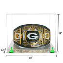 Clear Acrylic Wrestling Belt Display Case - Clear (A014/V60)