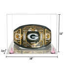 Clear Acrylic Wrestling Belt Display Case - Clear (A014/V60)