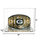 Clear Acrylic Wrestling Belt Display Case - Clear (A014/V60)